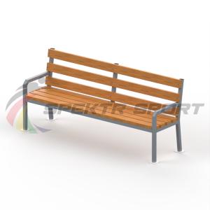 Купить Уличная скамейка со спинкой Дача в Пролетарске 