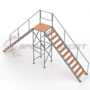 Купить ОКД Сквозная лестница в Пролетарске 