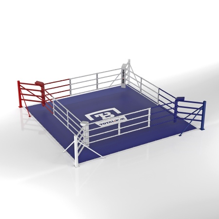 Купить Ринг боксерский напольный Totalbox на упорах 5х5м в Пролетарске 